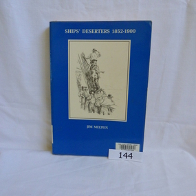 Book, Ships' deserters 1852-1900, 1986