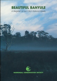 Book, Beautiful Banyule: by Carol Toomey, 1999_