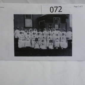 Photograph, Red Cross Fete during World War 1, Greensborough, 03/11/1917