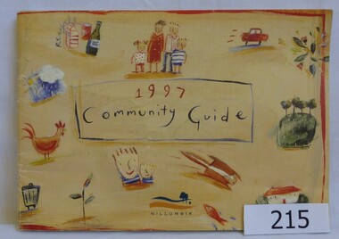 Book, Nillumbik Shire Council, 1997 Community Guide Nillumbik, 1997_