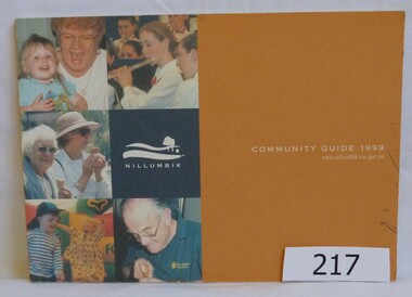 Book, Nillumbik Shire Council, 1999 Community Guide Nillumbik, 1999_