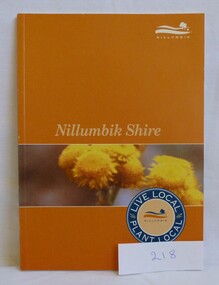 Book, Nillumbik Shire Council, Live local Plant local: Nillumbik Shire, 2001_