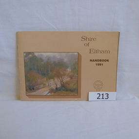 Book, Shire of Eltham, Shire of Eltham Handbook 1991, 1991_