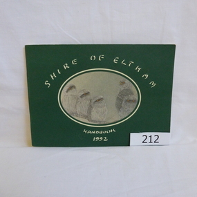Book, Shire of Eltham, Shire of Eltham Handbook 1992, 1992_