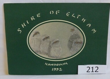 Book, Shire of Eltham, Shire of Eltham Handbook 1992, 1992_