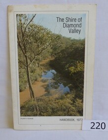 Book, Shire of Diamond Valley, The Shire of Diamond Valley Handbook 1977, 1977_