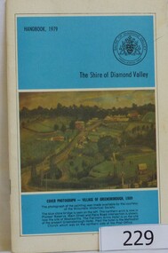 Book, The Shire of Diamond Valley Handbook 1979, 1979_