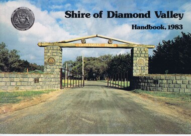 Book, Shire of Diamond Valley Handbook 1983, 1983_