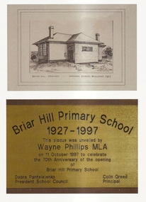 Folder, History of Briar Hill Primary School No 4341, 1927o