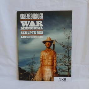 Book, Banyule City Council, Greensborough War Memorial Sculptures, Leigh Conkie, 2004_