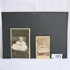 Photograph, Annie May Medhurst [as infant], 1884c