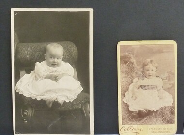 Photograph, Annie May Medhurst [as infant], 1884c