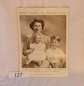 Article - Magazine Clipping, Woman's Weekly, Prince Charles and Princess Anne, 22/12/1951