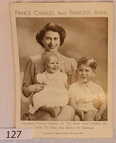 Article - Magazine Clipping, Woman's Weekly, Prince Charles and Princess Anne, 22/12/1951