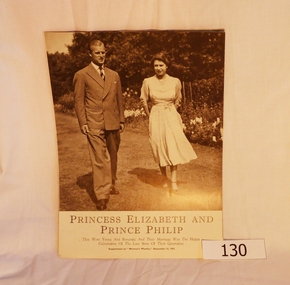 Article - Magazine Clipping, Woman's Weekly, Princess Elizabeth and Prince Philip, 15/12/1951