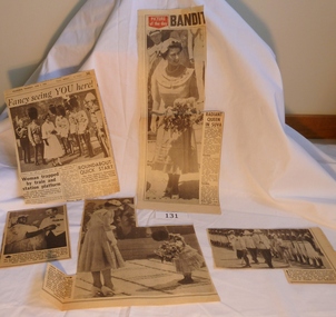 Article - Newspaper clipping, Argus (newspaper), Royal visits 1950s, 07/06/1956