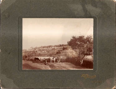 Photograph, Willis Vale 1906, taken from the hill, 1906_