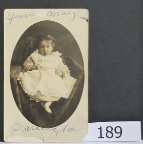 Photograph, Jessie May Partington [as infant], 1911c
