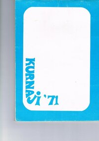 School Magazine, Kurnaji 1971 Watsonia High School Yearbook WaHIGH, 1971_