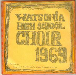 Sound Recording, Watsonia High School Choir 1969, 1969_