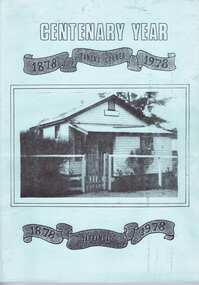 Book, Tanck's Corner Yarrambat; Centenary Year 1878-1978, 1978