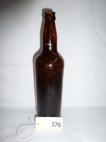 Bottle, MBCV brown beer bottle, 1920c