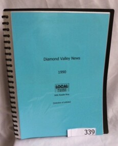 Article - Folder, Rosalie Bray, Local Scene in Watsonia with Rosalie Bray 1990, 1990_