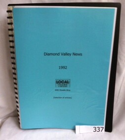 Article - Folder, Rosalie Bray, Local Scene in Watsonia with Rosalie Bray 1992, 1992_