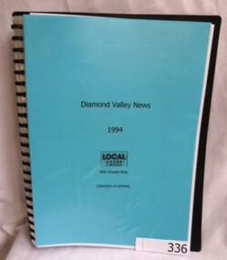 Article - Folder, Rosalie Bray, Local Scene in Watsonia with Rosalie Bray 1994, 1994_
