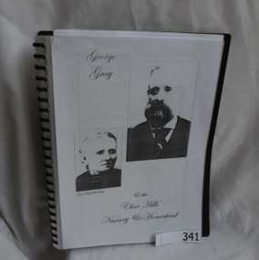 Folder, George Gray and the 'Cleir Hills' nursery and homestead, 1813o