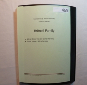 Folder, Britnell Family, 1832o