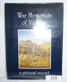 Book, War Memorials of Victoria: a pictorial record, 1994_