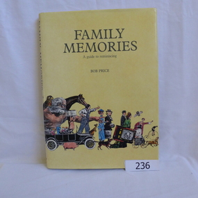 Book, Family memories: a guide to reminiscing: by Bob Price, 1992_