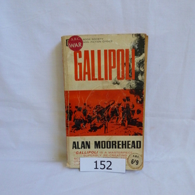 Book, Gallipoli: by Alan Moorehead, 1963_