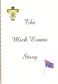 Book, The Mick Evans Story, 1941_