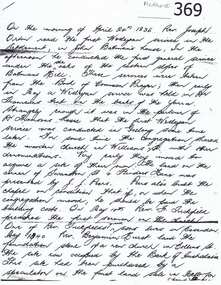 Manuscript, Medhurst manuscript on First Wesleyan Service on Batman Hill, 24/04/1836