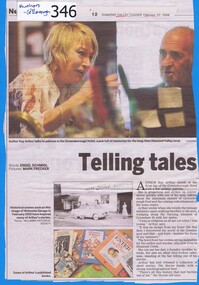 Newspaper clipping, Diamond Valley Leader, Telling Tales From The Borough, 27/02/2008
