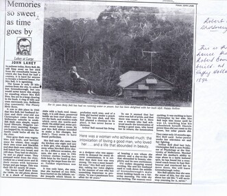 Newspaper clipping, Memories so sweet as time goes by, 24/03/1994