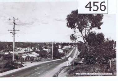 Photograph, Approach to Greensborough, 1947c