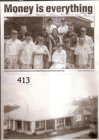 Newspaper Clipping (copy), Money is everything, 2000c