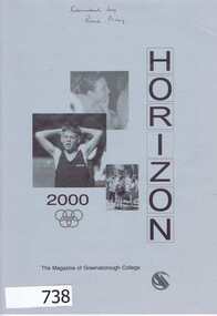 School Magazine, Horizon 2000: The magazine of Greensborough College Gr8750, 2000_