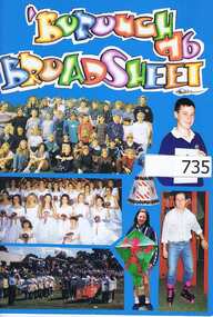 School Magazine, 'Borough Broadsheet 96. Gr8750, 1996_