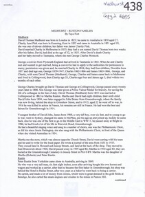 Oral History, Medhurst-Ruston Families, 1823o