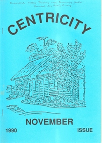 Magazine, Plenty Valley Graphics and Desktop Puiblishing, Centricity November 1990, 1990_11