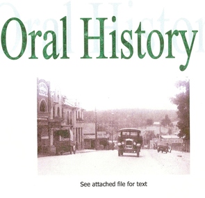 Oral History, The Dickson Family story / by Rosie Bray, 1951o