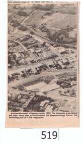 Newspaper clipping, Greensborough shopping centre 1970, 1970_