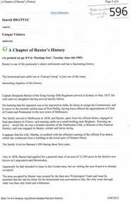 Article, A Chapter of Baxter's History, 1837o