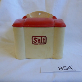 Salt cellar, M&L Plastics, 1950c
