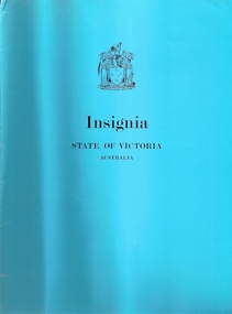 Folder, Insignia: State of Victoria, 06/06/1910