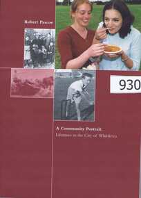 Book, A community portrait: lifetimes in the City of Whittlesea, 2001_
